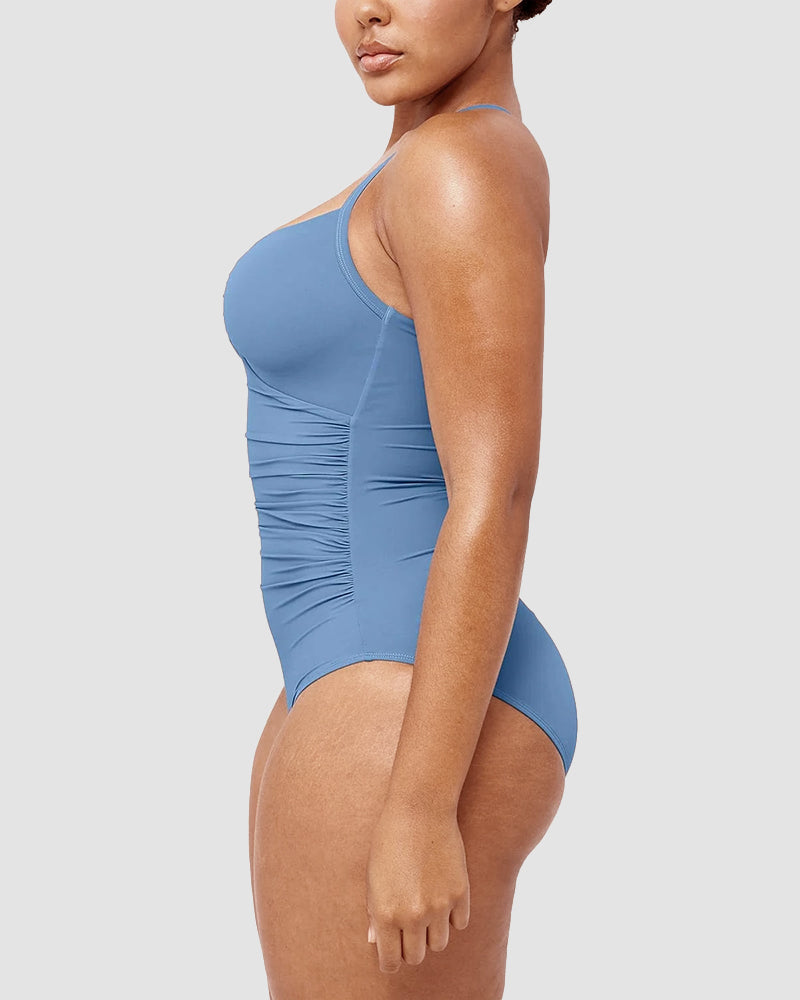 Formende Badedragt – Elegant Formende med Cut-Out Detalje