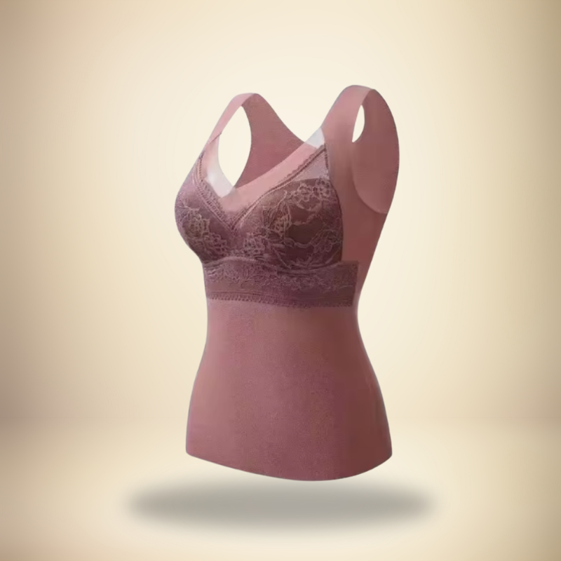 Emma - Shapewear Top med Indbygget BH