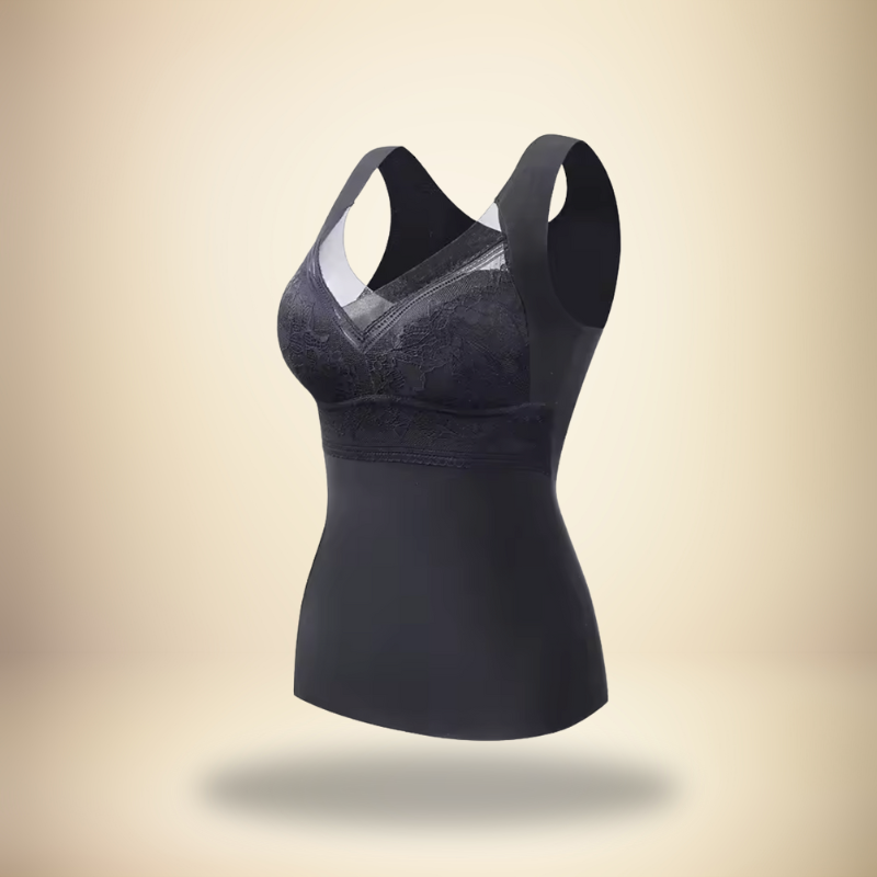 Emma - Shapewear Top med Indbygget BH
