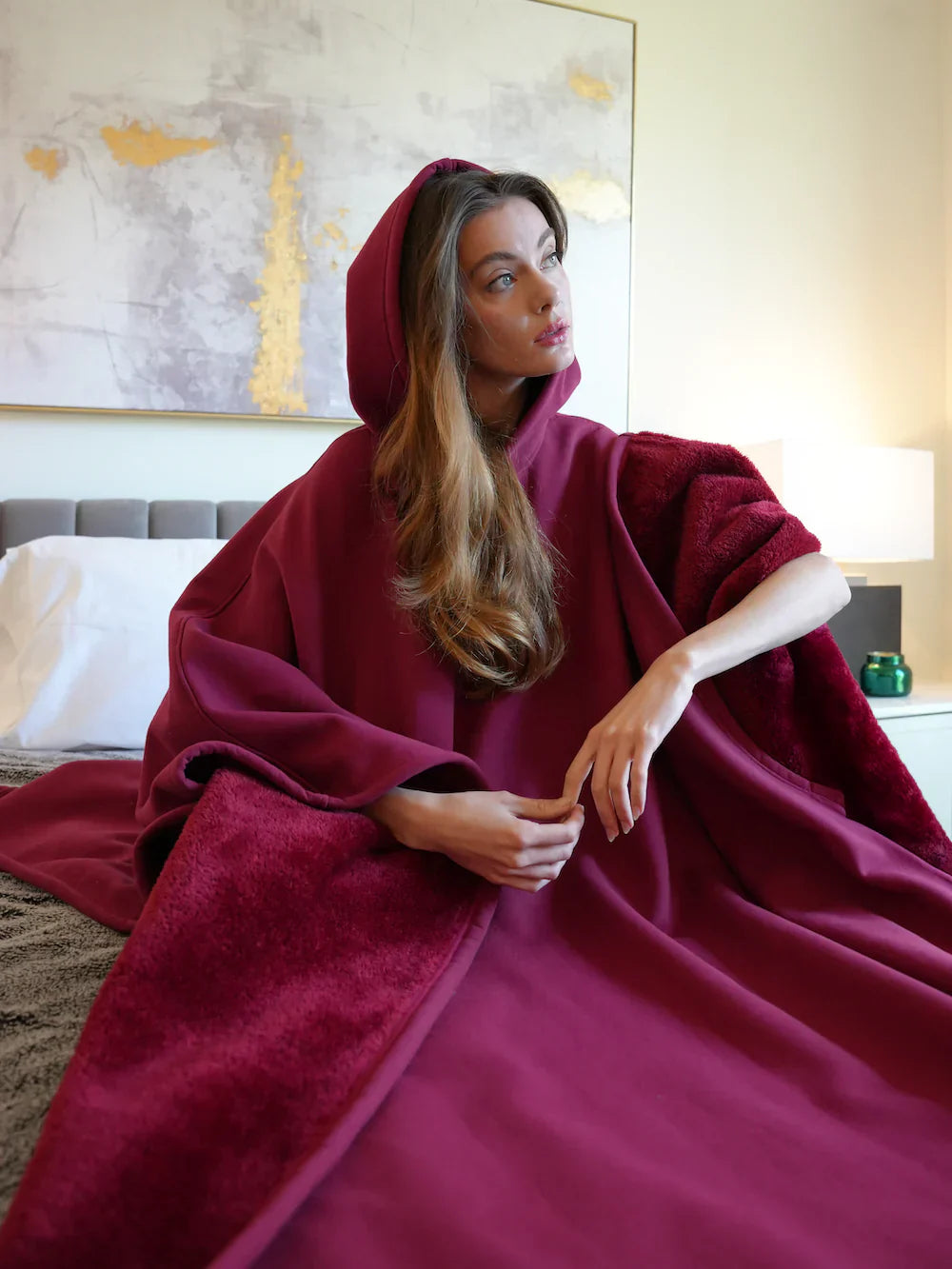 Aurora Hoodie Tæppe