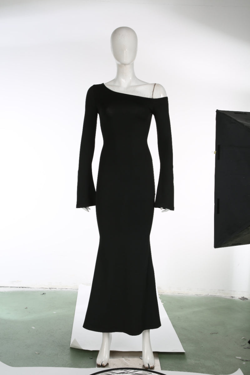 Hélène | Kjole med én ærme