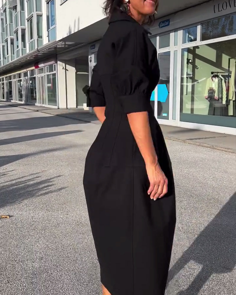 Karolin | Behagelig Lang Kjole