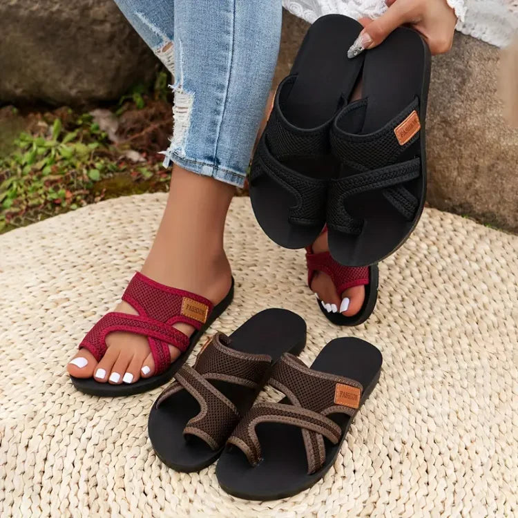 Hanna™ | Sandle fra perforeret mesh