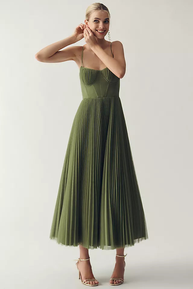 Avero™ | Midi Kjole Chic og Elegant