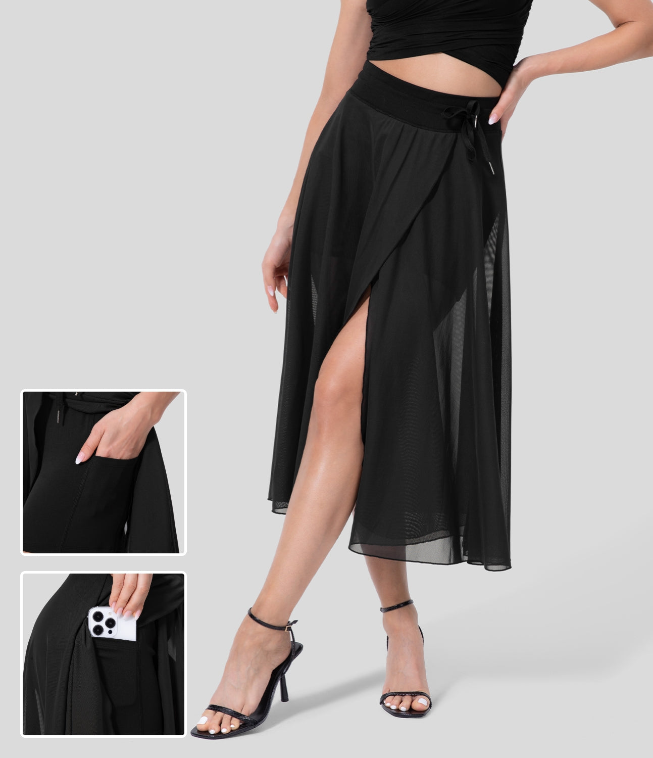 Livan | Elegant 2-i-1 Nederdel