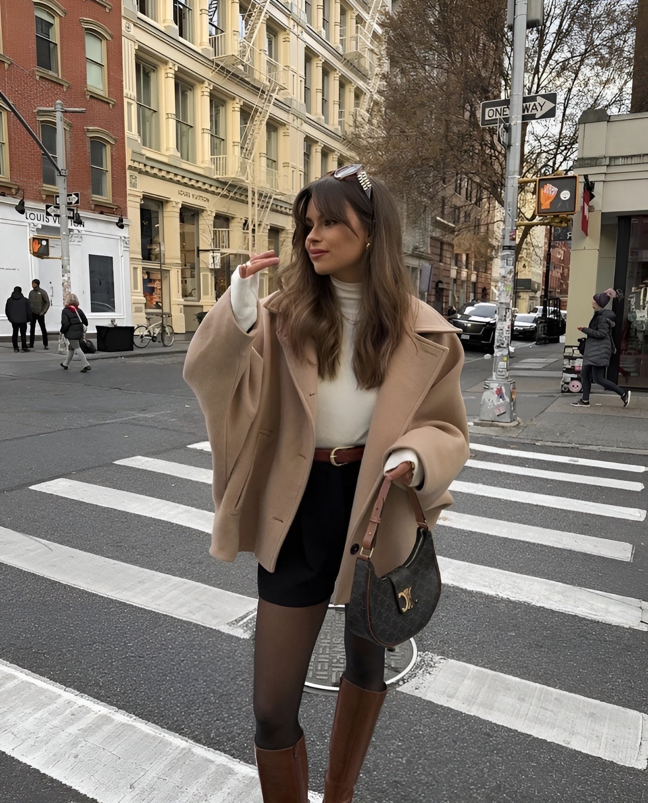 Alma Oversized Uldfrakke