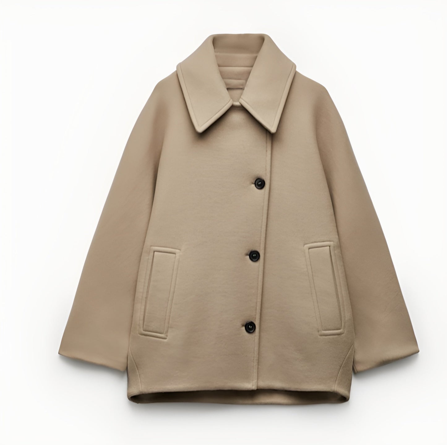 Alma Oversized Uldfrakke