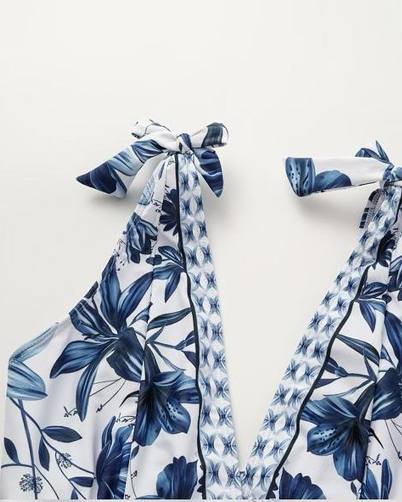 Bloom Set – Badedragt med lang nederdel