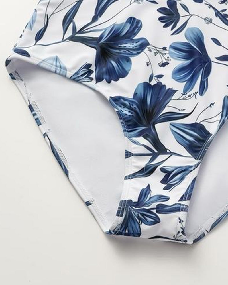 Bloom Set – Badedragt med lang nederdel