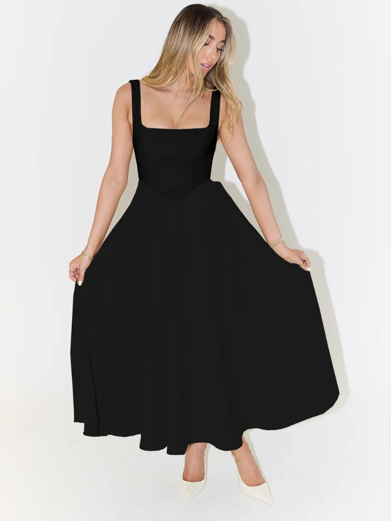 Amalie – Elegant midikjole