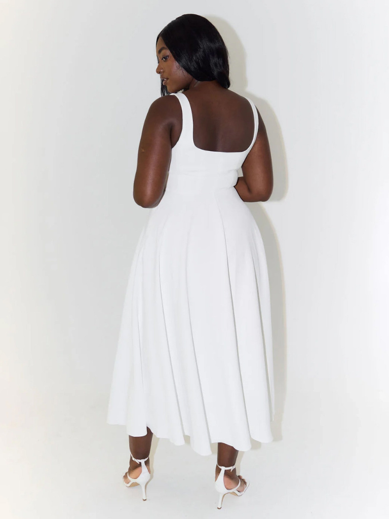 Amalie – Elegant midikjole