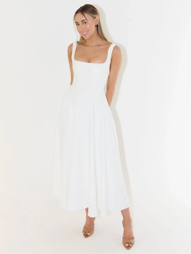 Amalie – Elegant midikjole