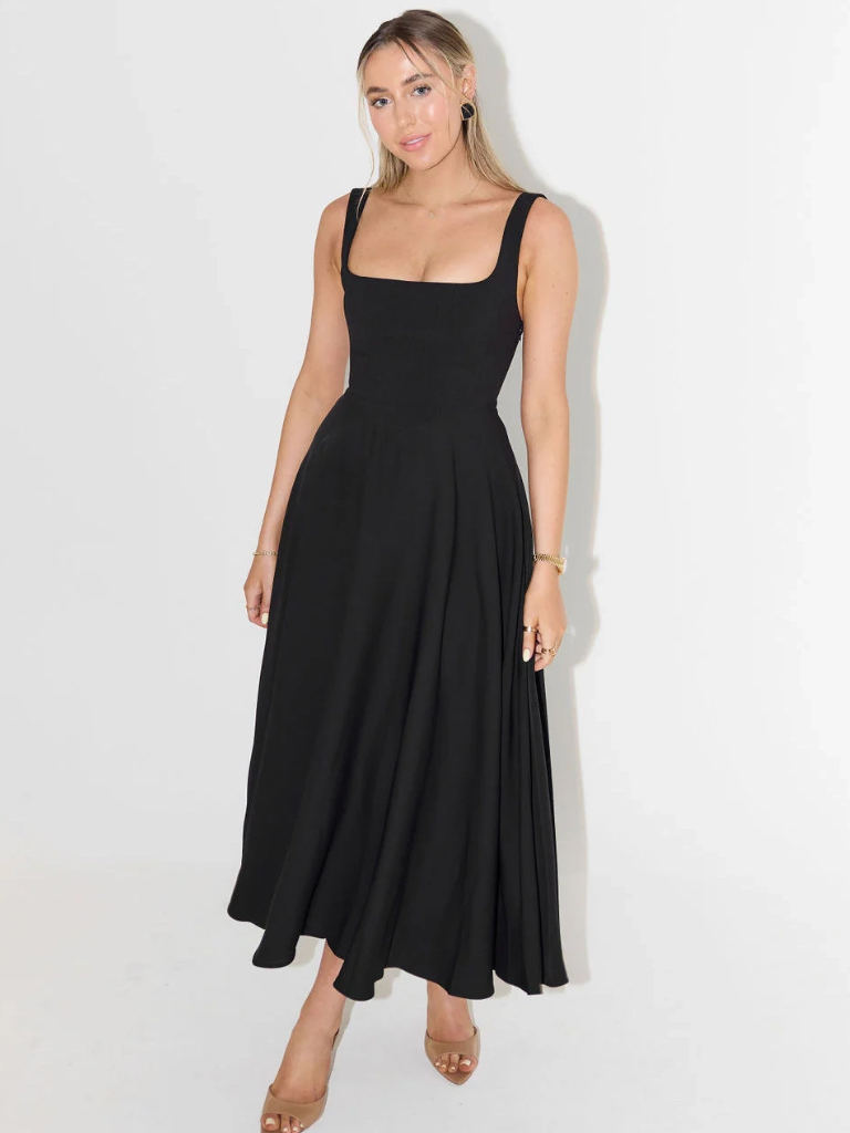Amalie – Elegant midikjole