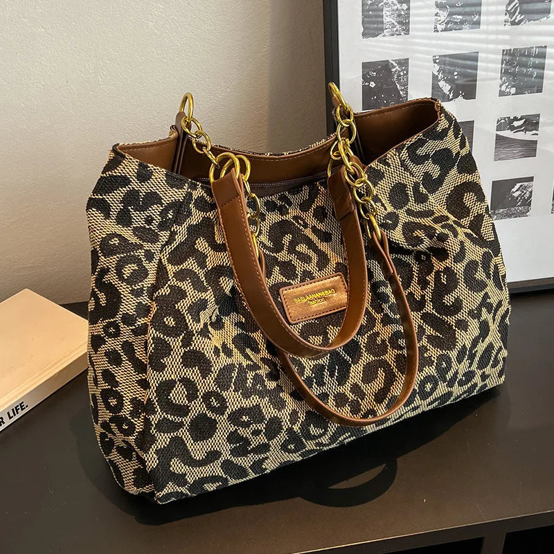 Leopard Luxe | Skuldertaske