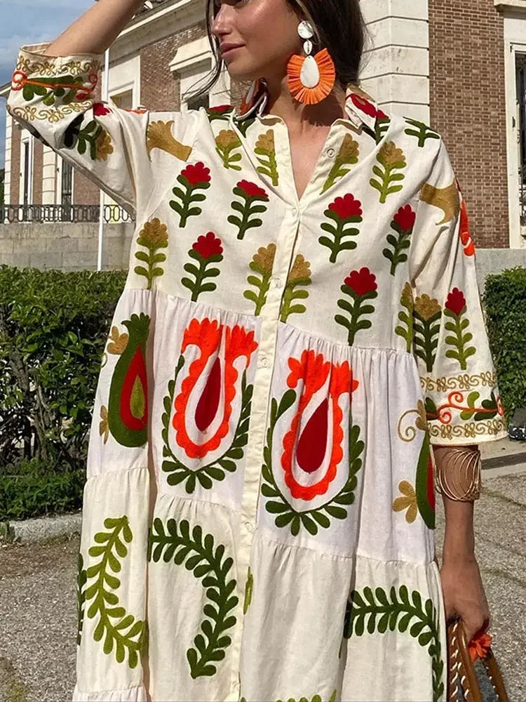 Clara™ | Sommerkjole i patchwork