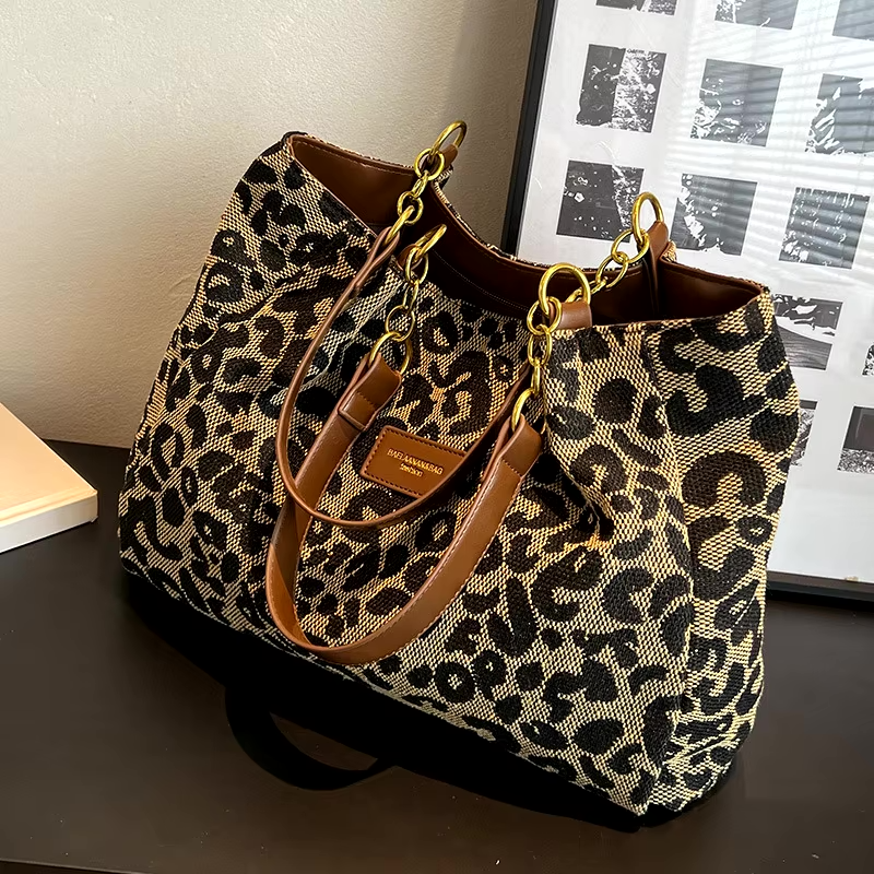 Leopard Luxe | Skuldertaske