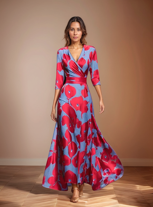 Lorraine | Kjole med blomsterprint
