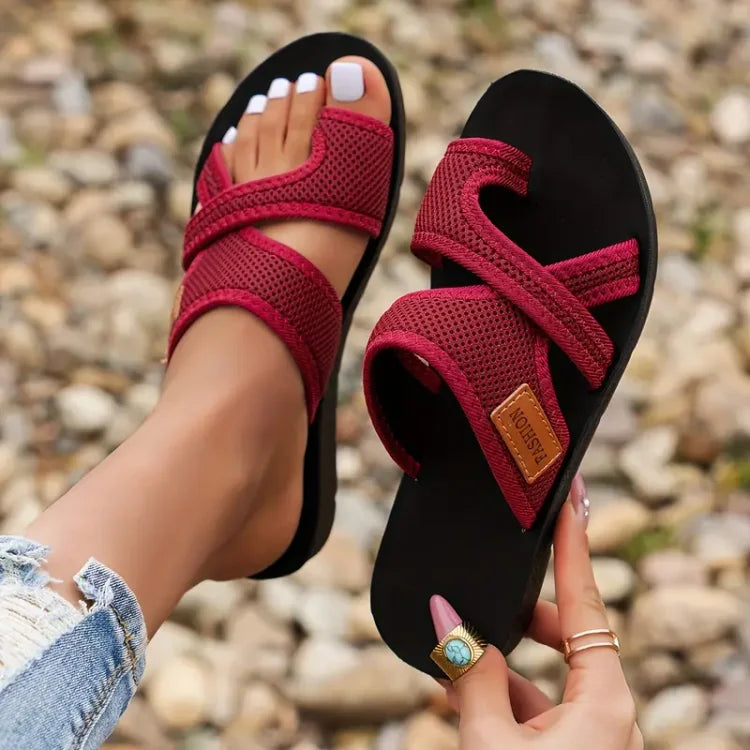 Hanna™ | Sandle fra perforeret mesh