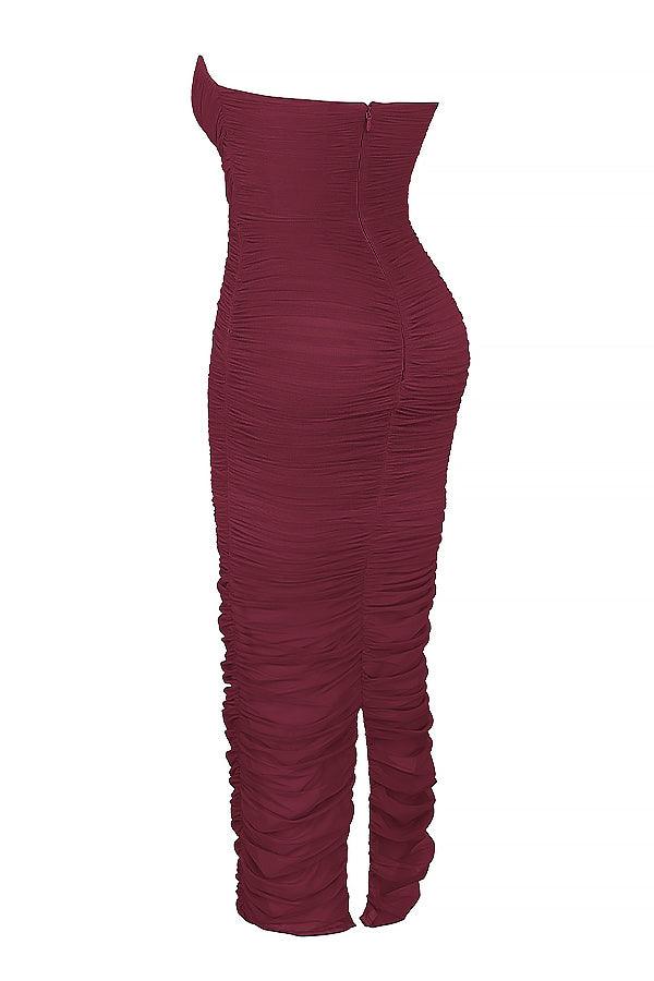 AMARIS - Mesh Maxi Kjole