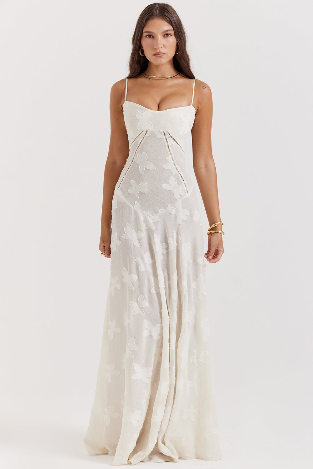 Élina™ | Elegant lang kjole