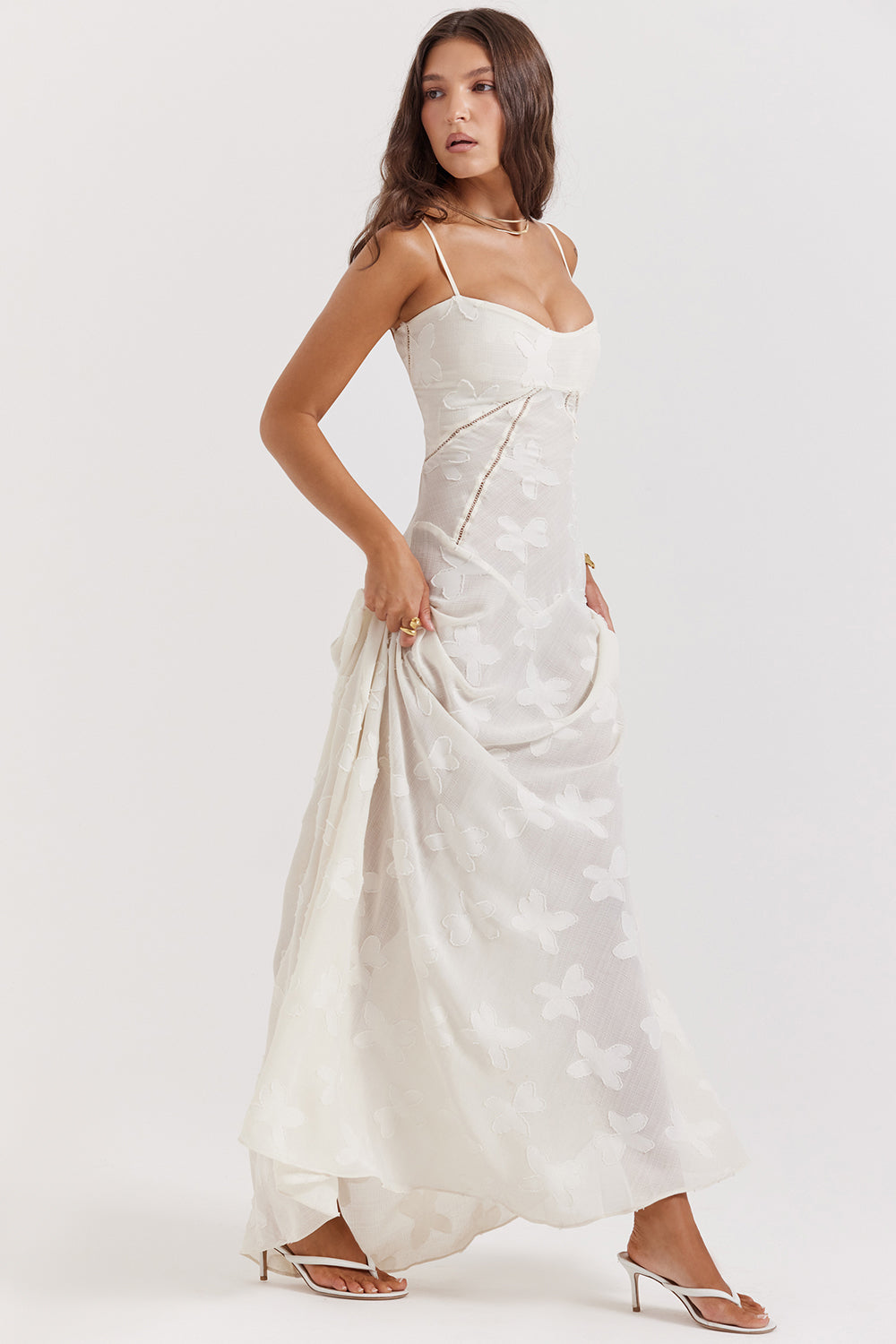 Élina™ | Elegant lang kjole