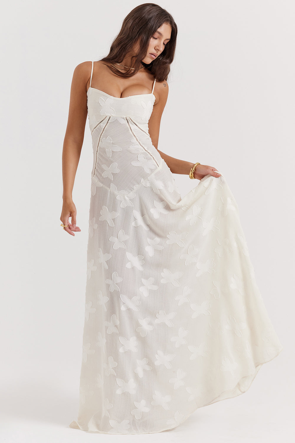 Élina™ | Elegant lang kjole
