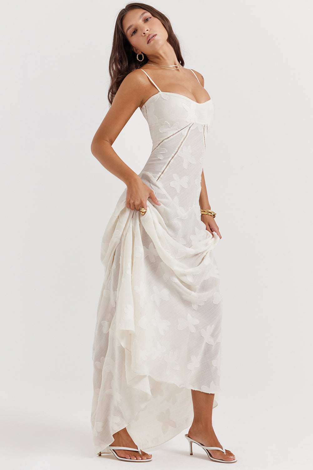 Élina™ | Elegant lang kjole