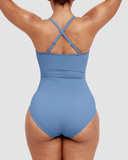 Formende Badedragt – Elegant Formende med Cut-Out Detalje