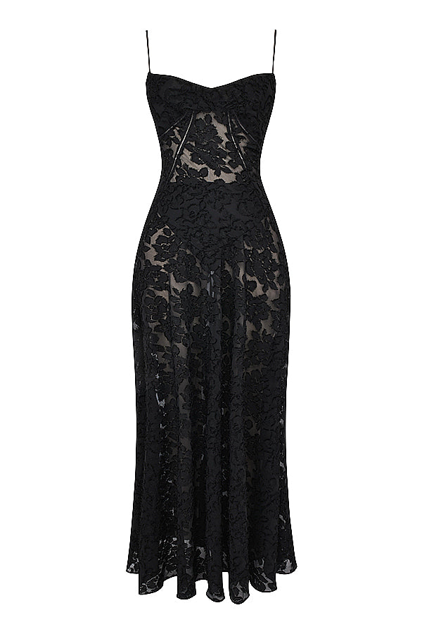 Élina™ | Elegant lang kjole