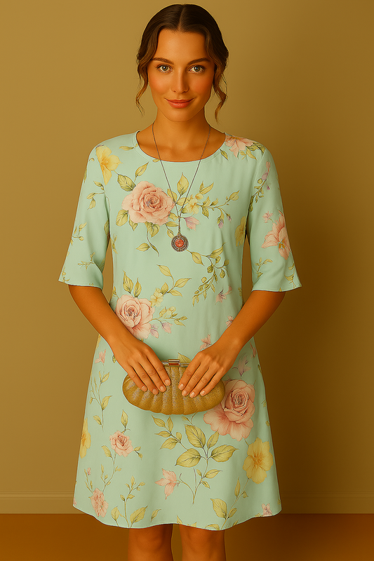 Martha | Elegant Blomsterkjole
