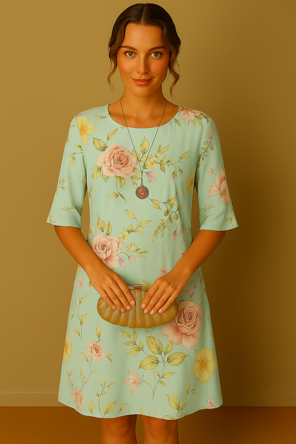 Martha | Elegant Blomsterkjole