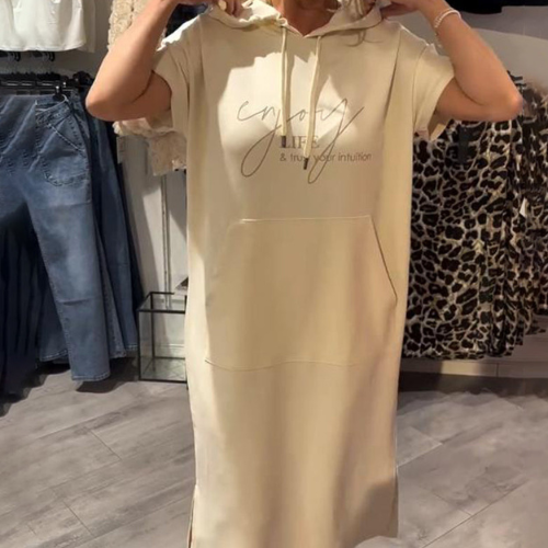 Sasina™ | Lækkert Kapuzenkjole