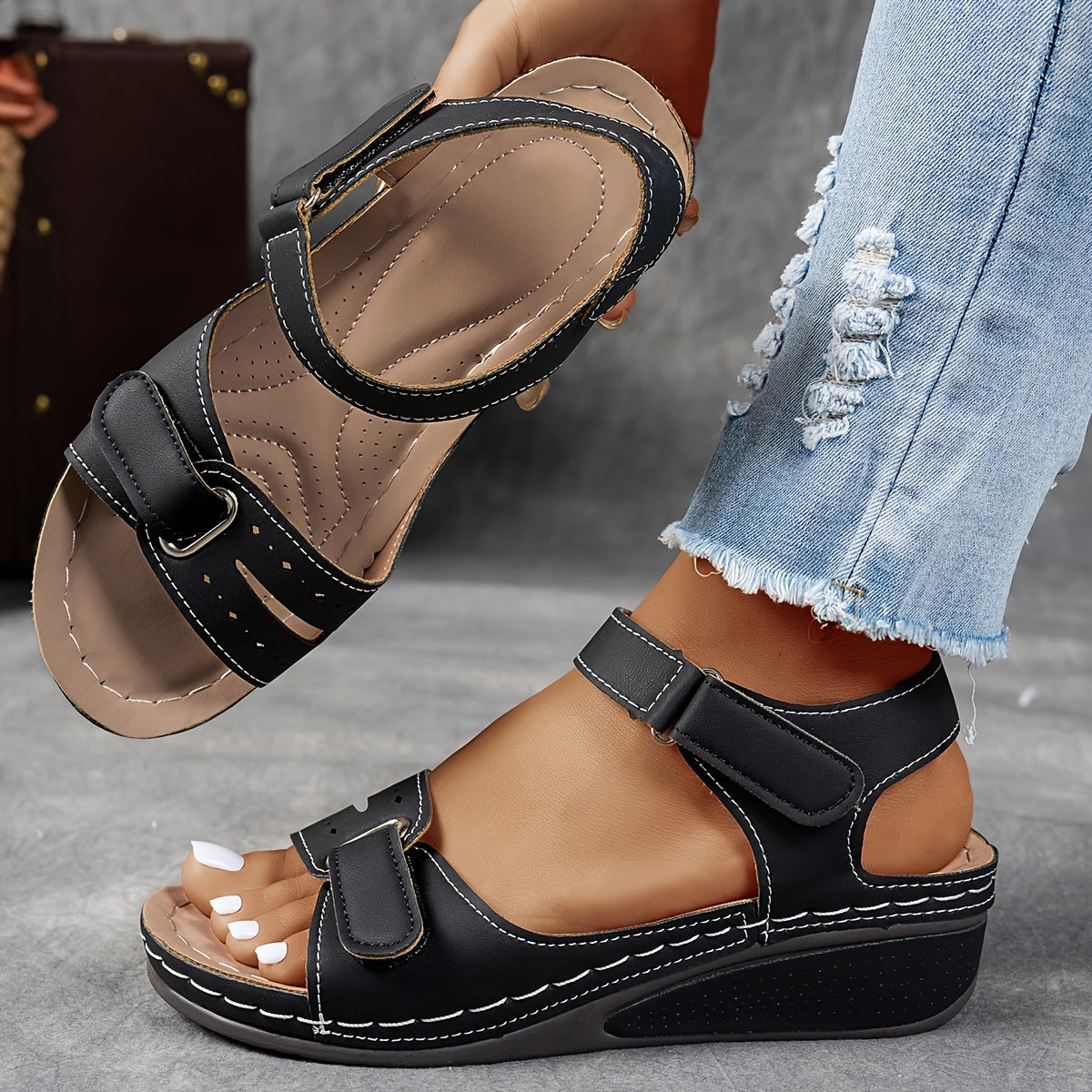 Clara™ – Elegante sandaler med komfortløft