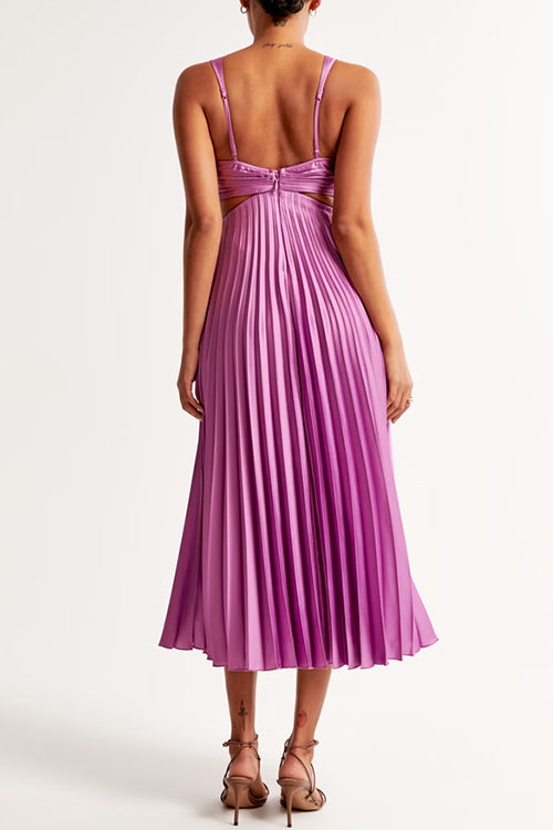 Elsa | Elegant Plisseret Maxikjole