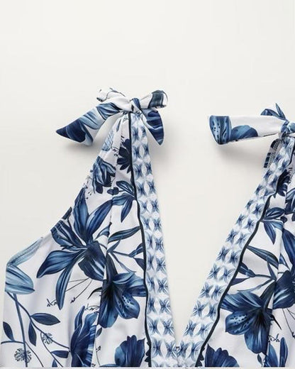 Bloom Set – Badedragt med lang nederdel