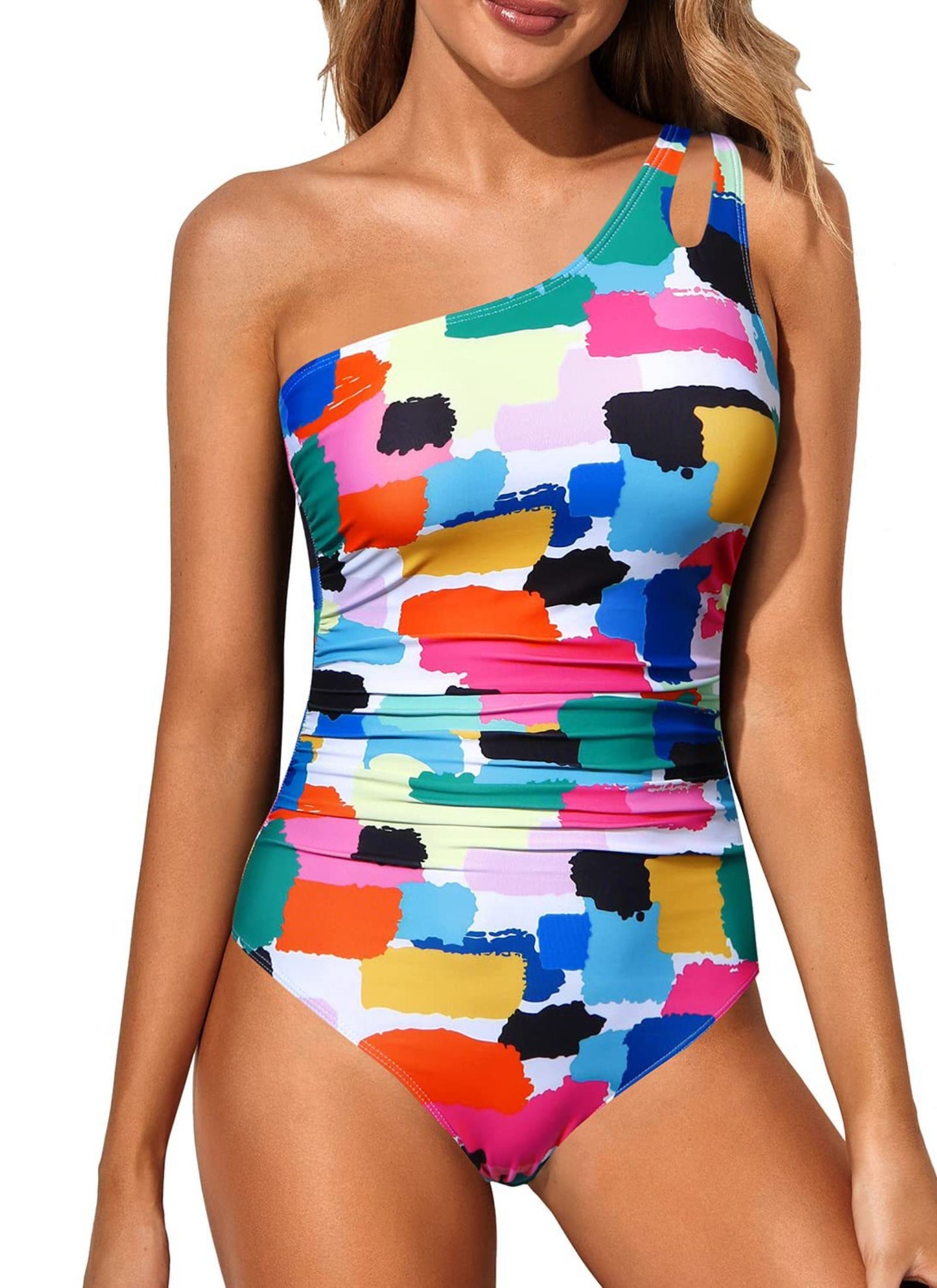 Maria | One-Shoulder Badedragt