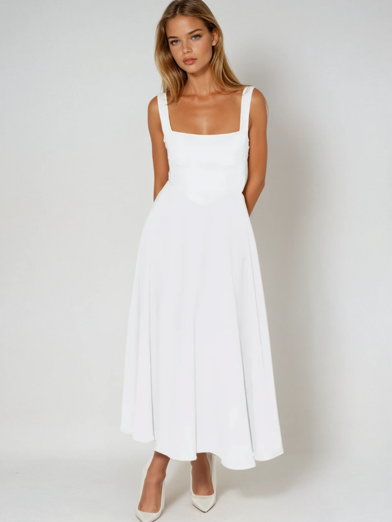 Amalie – Elegant midikjole
