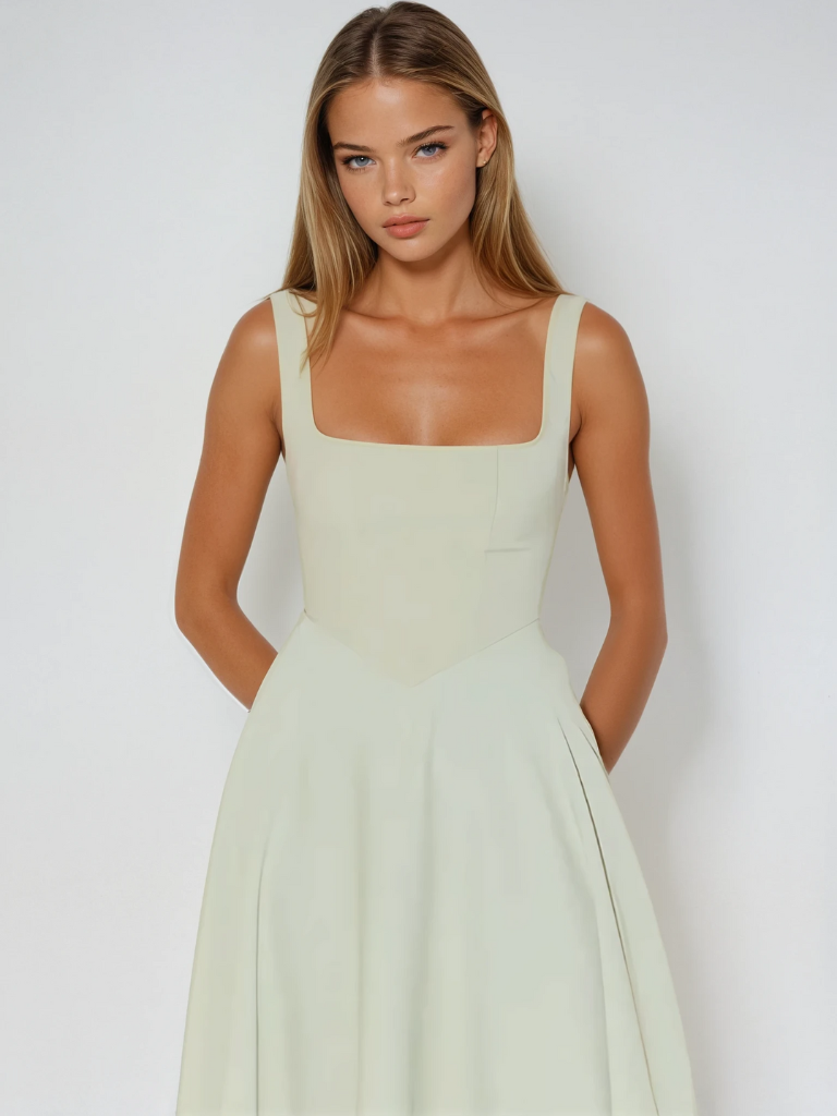 Amalie – Elegant midikjole