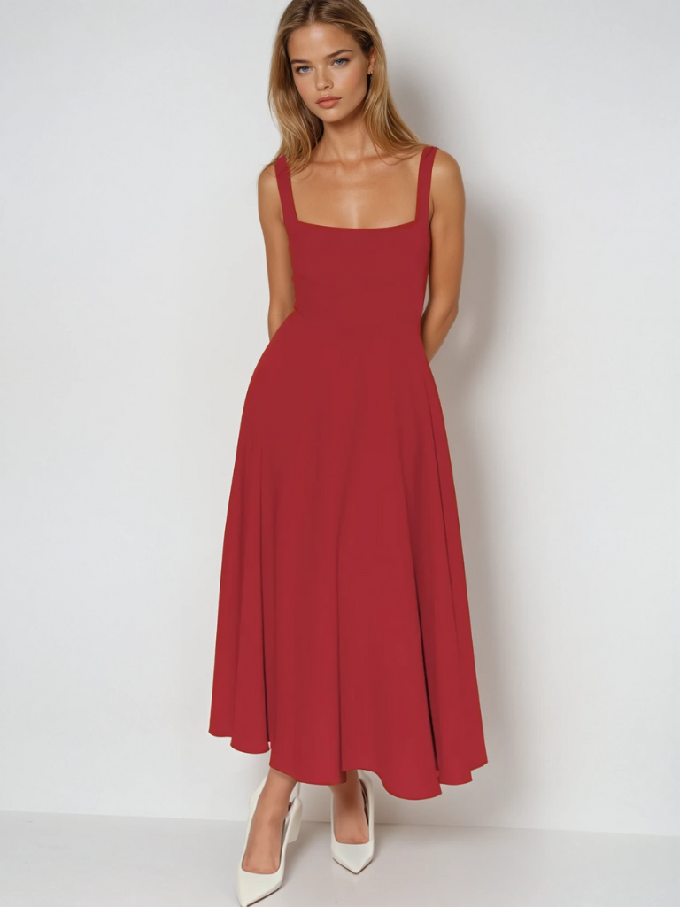 Amalie – Elegant midikjole