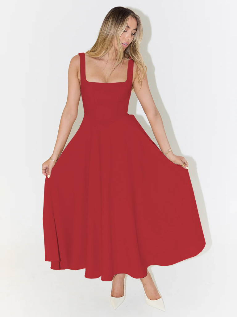 Amalie – Elegant midikjole