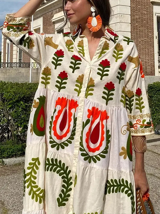 Clara™ | Sommerkjole i patchwork