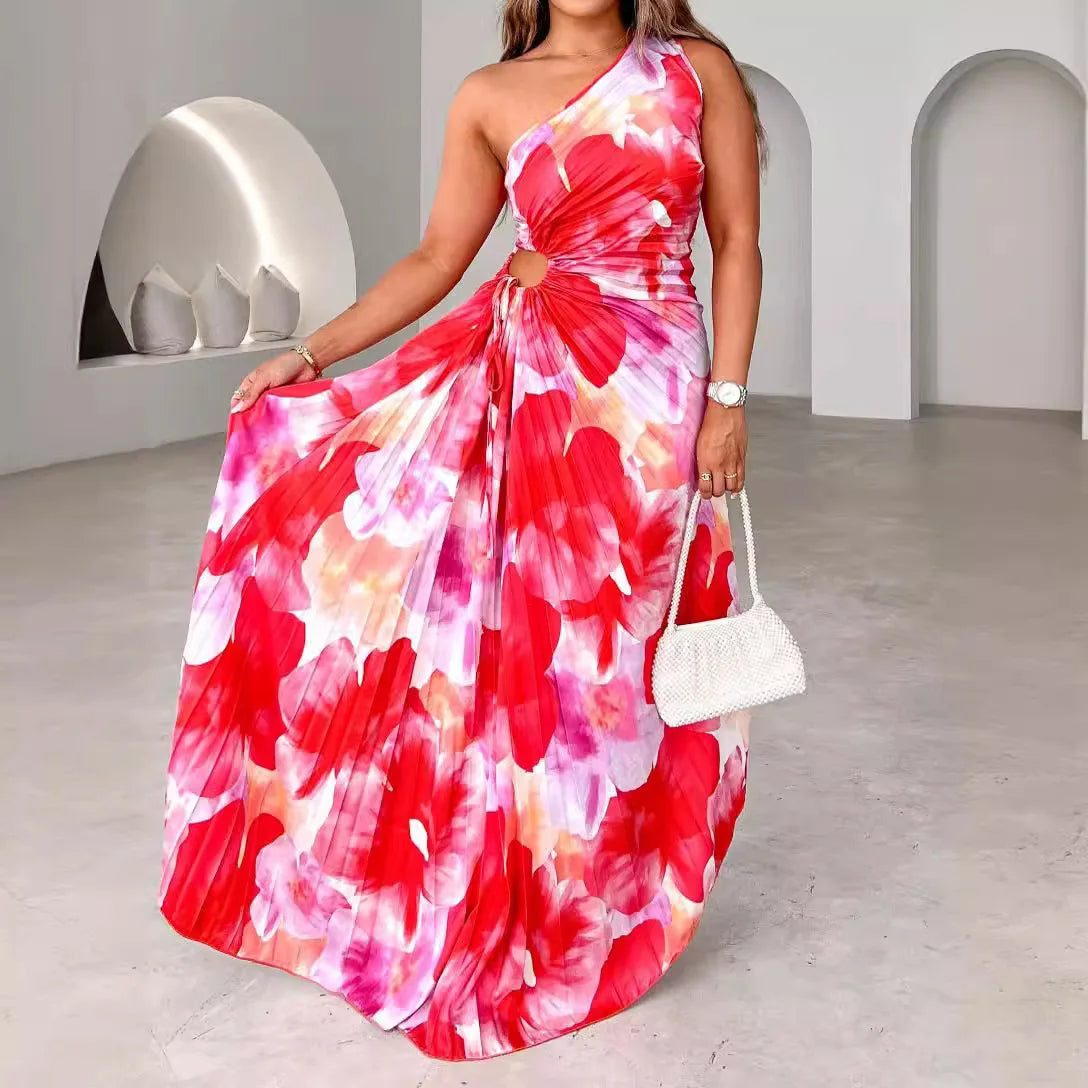 Maëlys™ | Smuk maxi-kjole med blomsterprint