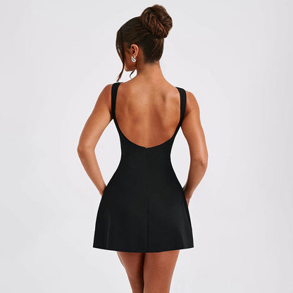 Chic Twilight Mini Kjole – Uanstrengt Elegance til Enhver Anledning