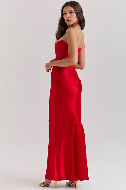 Celeste Luxe Maxi-jurk