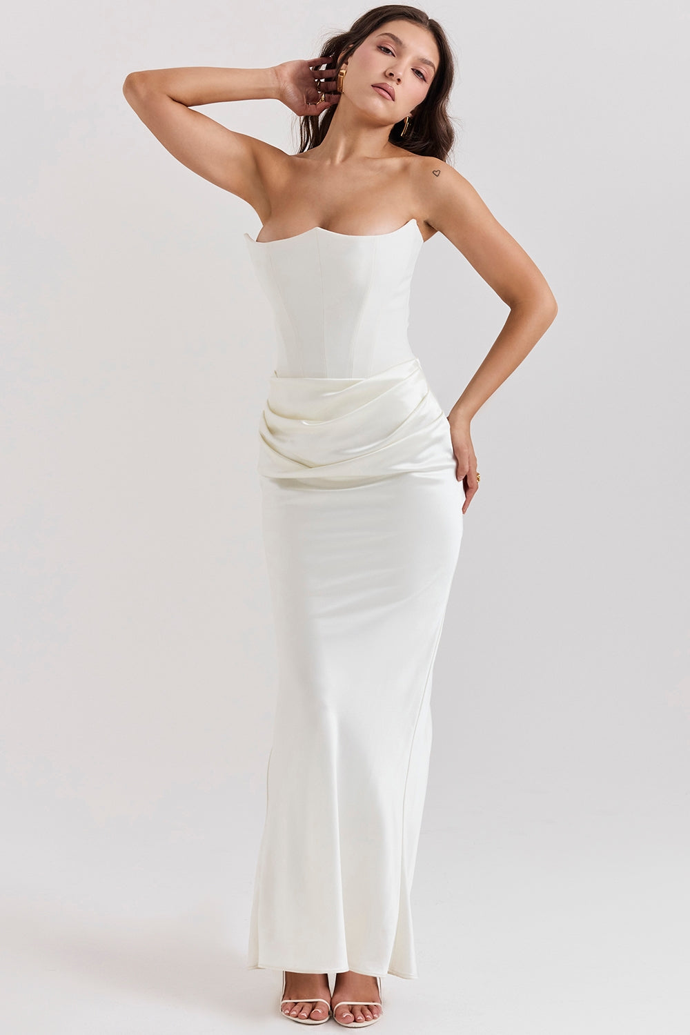 Celeste Luxe Maxi-jurk