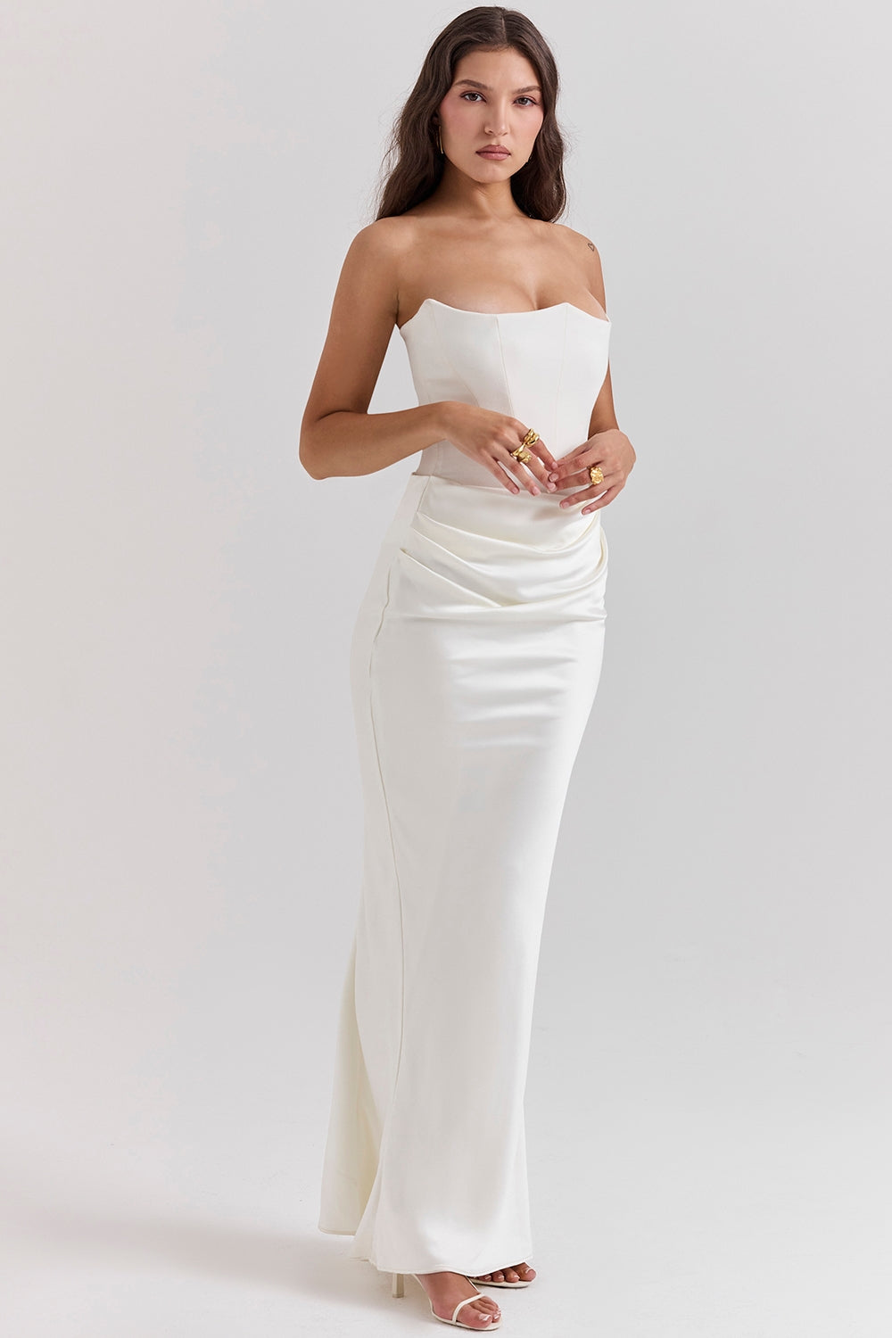 Celeste Luxe Maxi-jurk