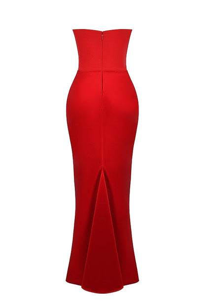 Celeste Luxe Maxi-jurk
