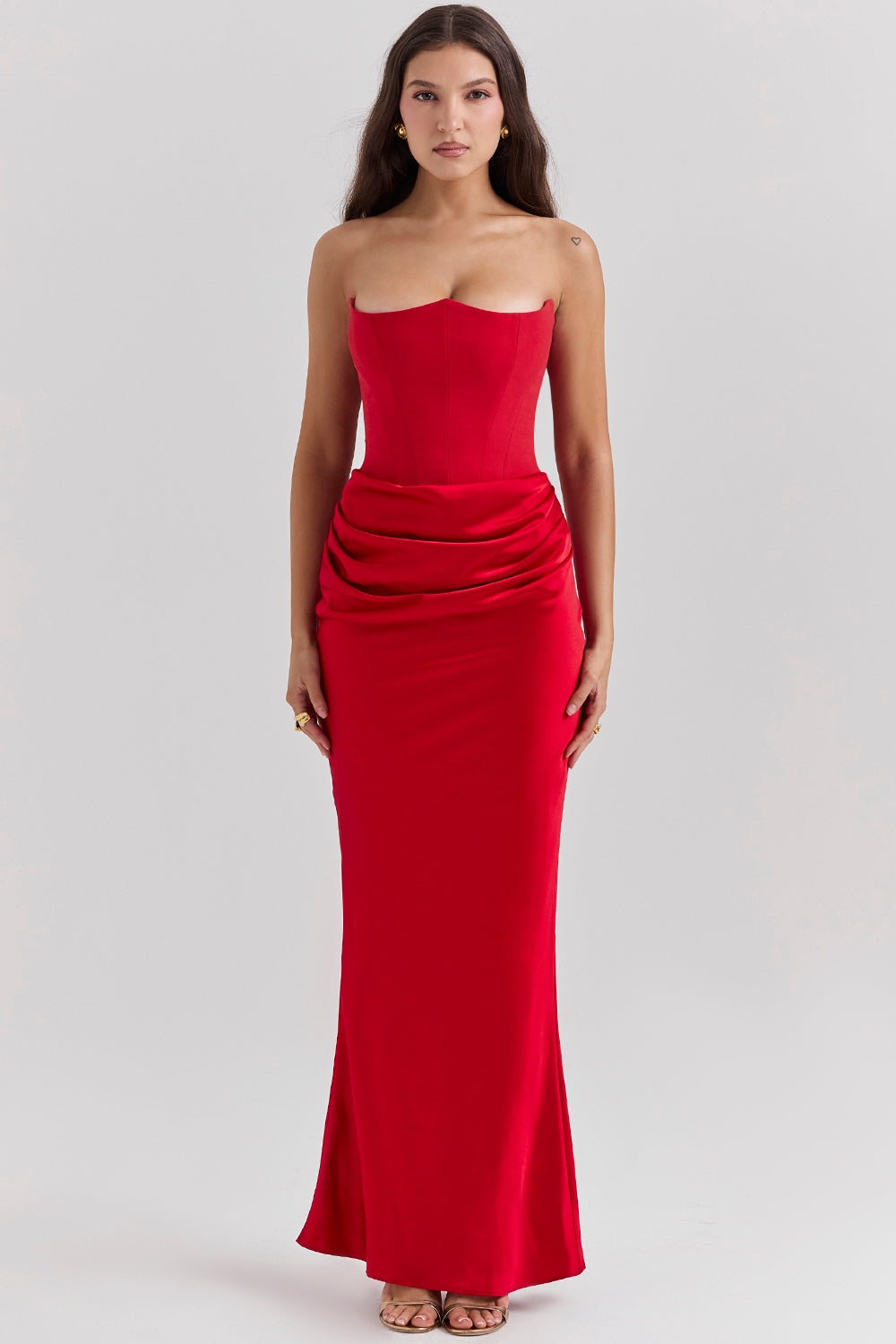 Celeste Luxe Maxi-jurk