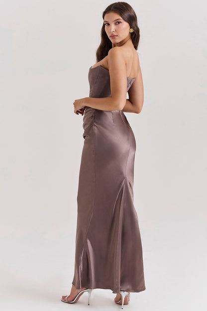Celeste Luxe Maxi-jurk