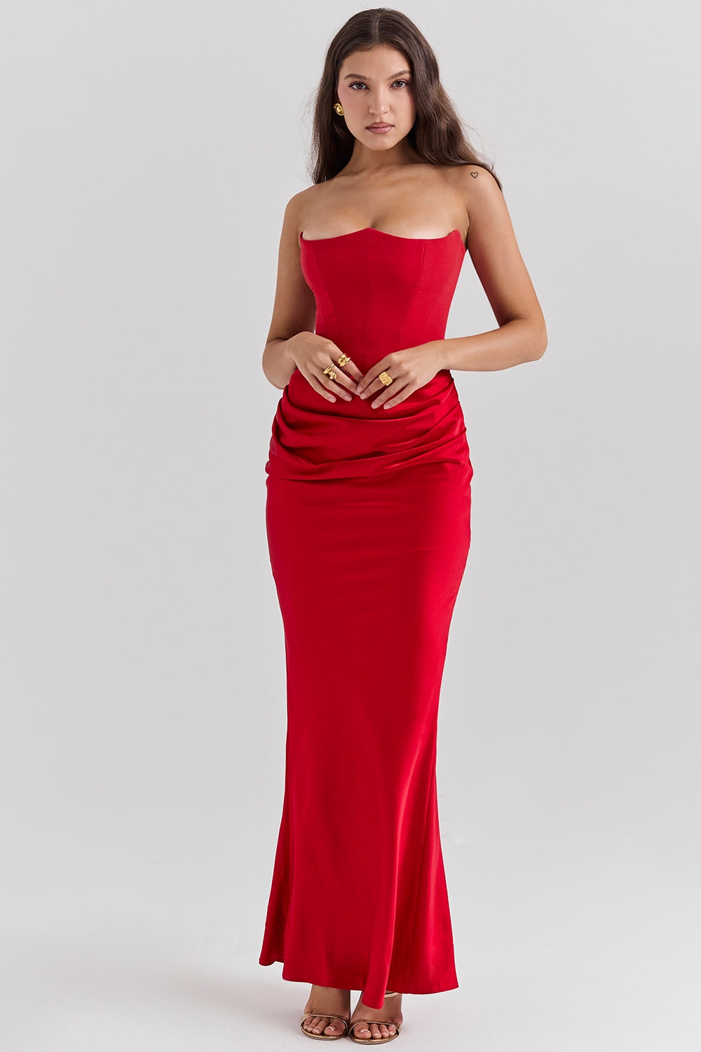 Celeste Luxe Maxi-jurk